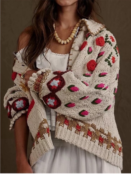 Free People Sweaters - Free People rose bud cardigan